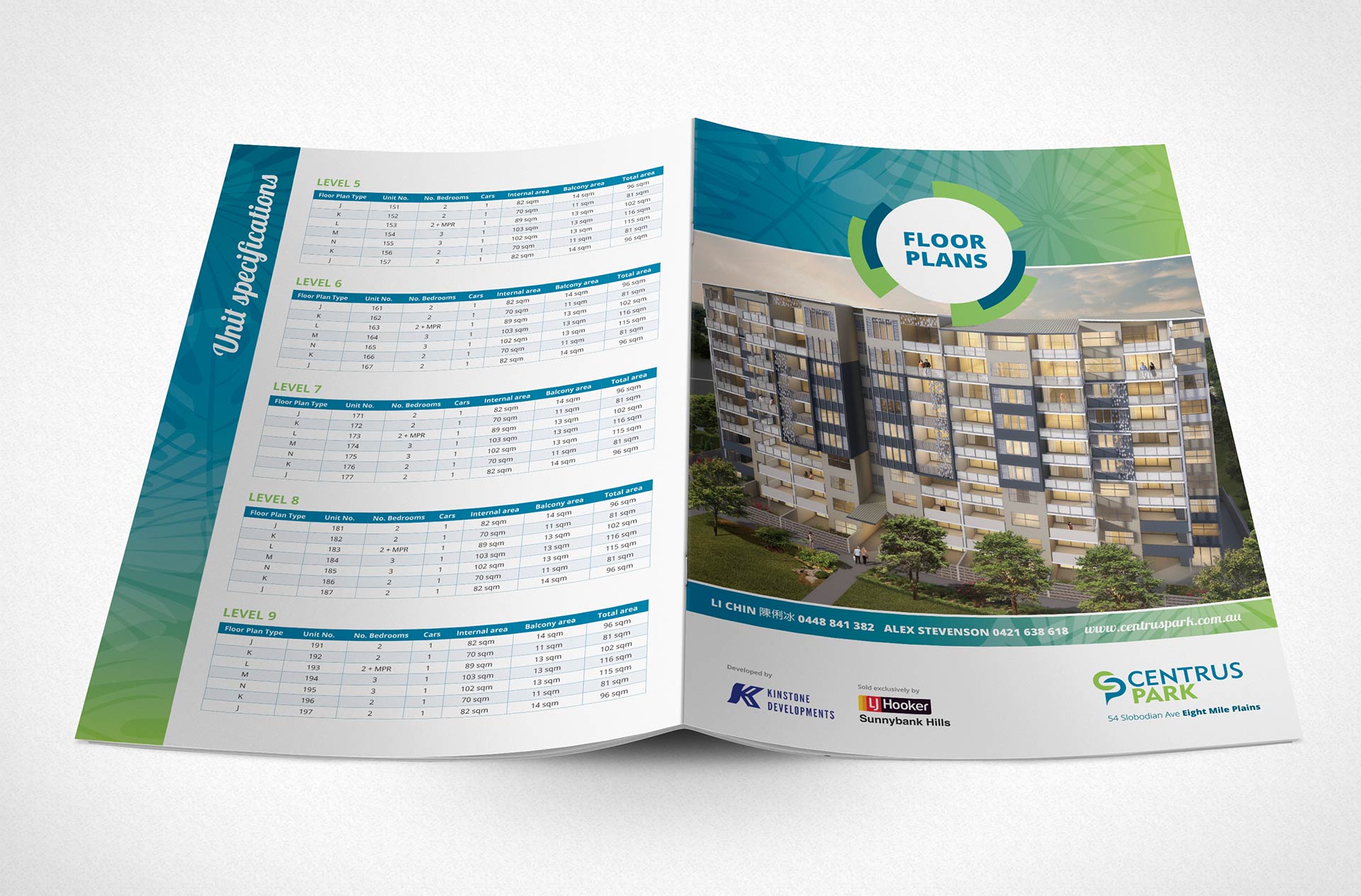 Centrus Park Floorplan Brochure Outside