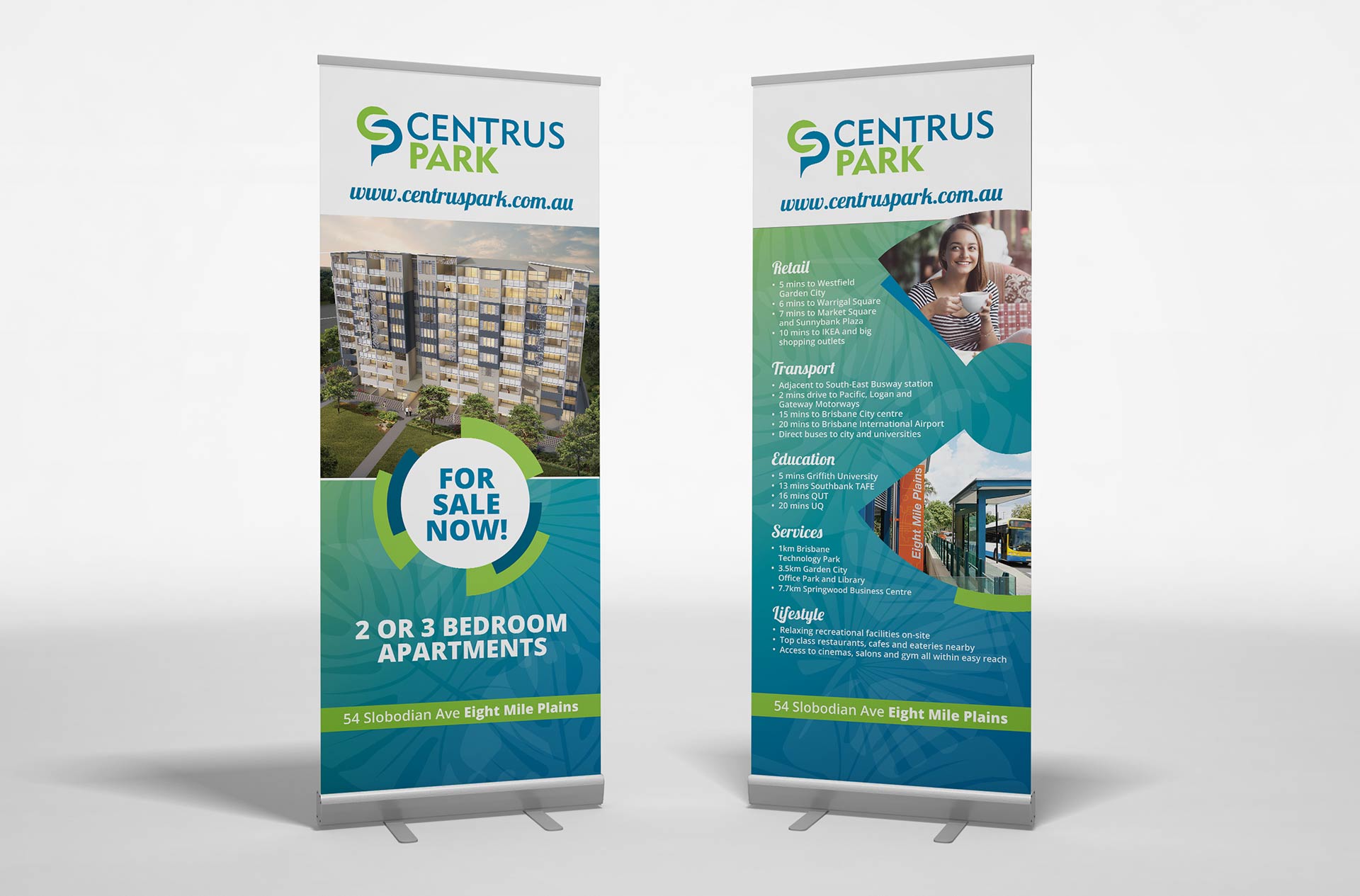 Centrus Park Banners