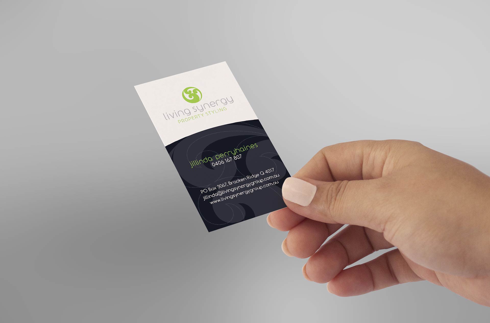 Living Synergy Business Card Design