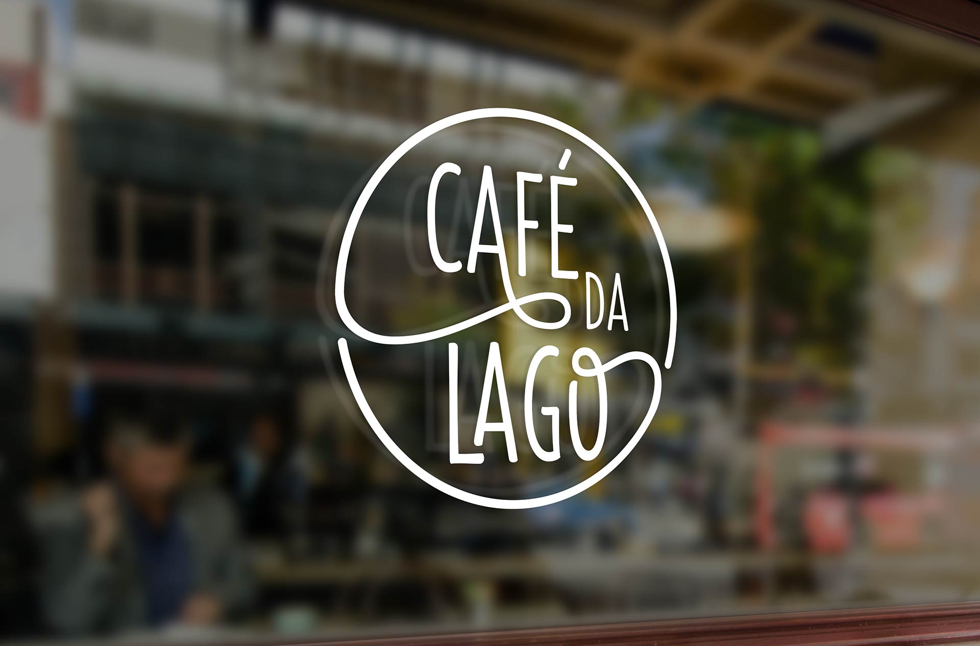 Cafe da Lago Logo Design