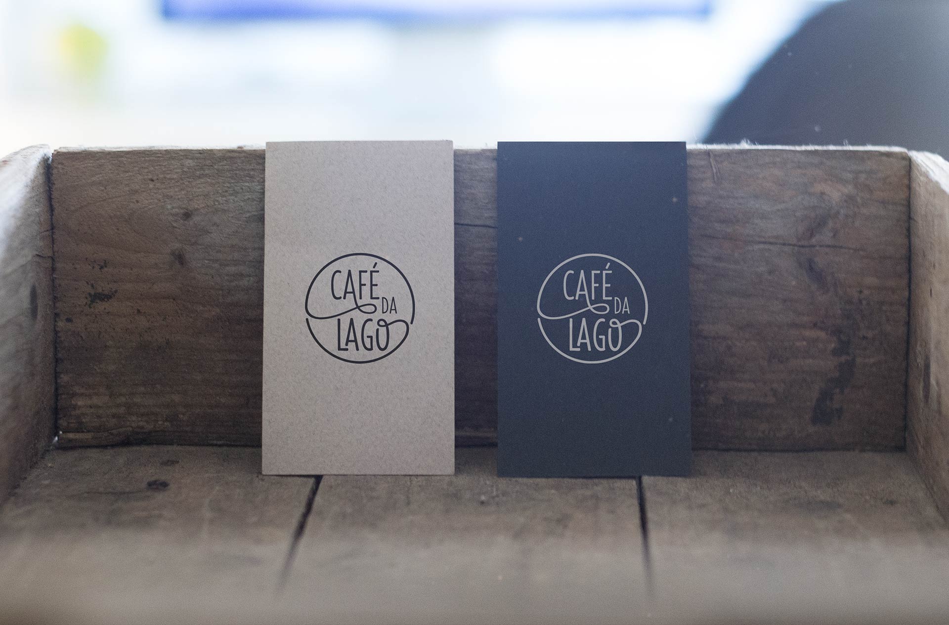 Cafe da Lago Business Card Design