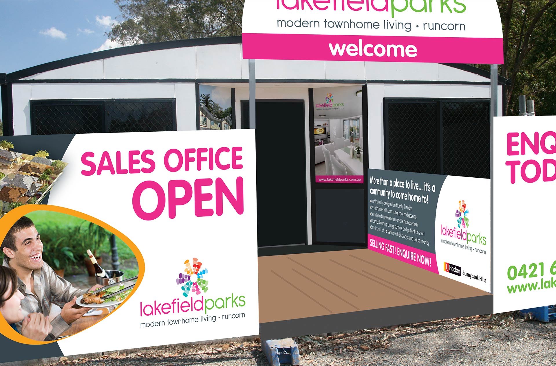 Lakefield Parks Signage Design