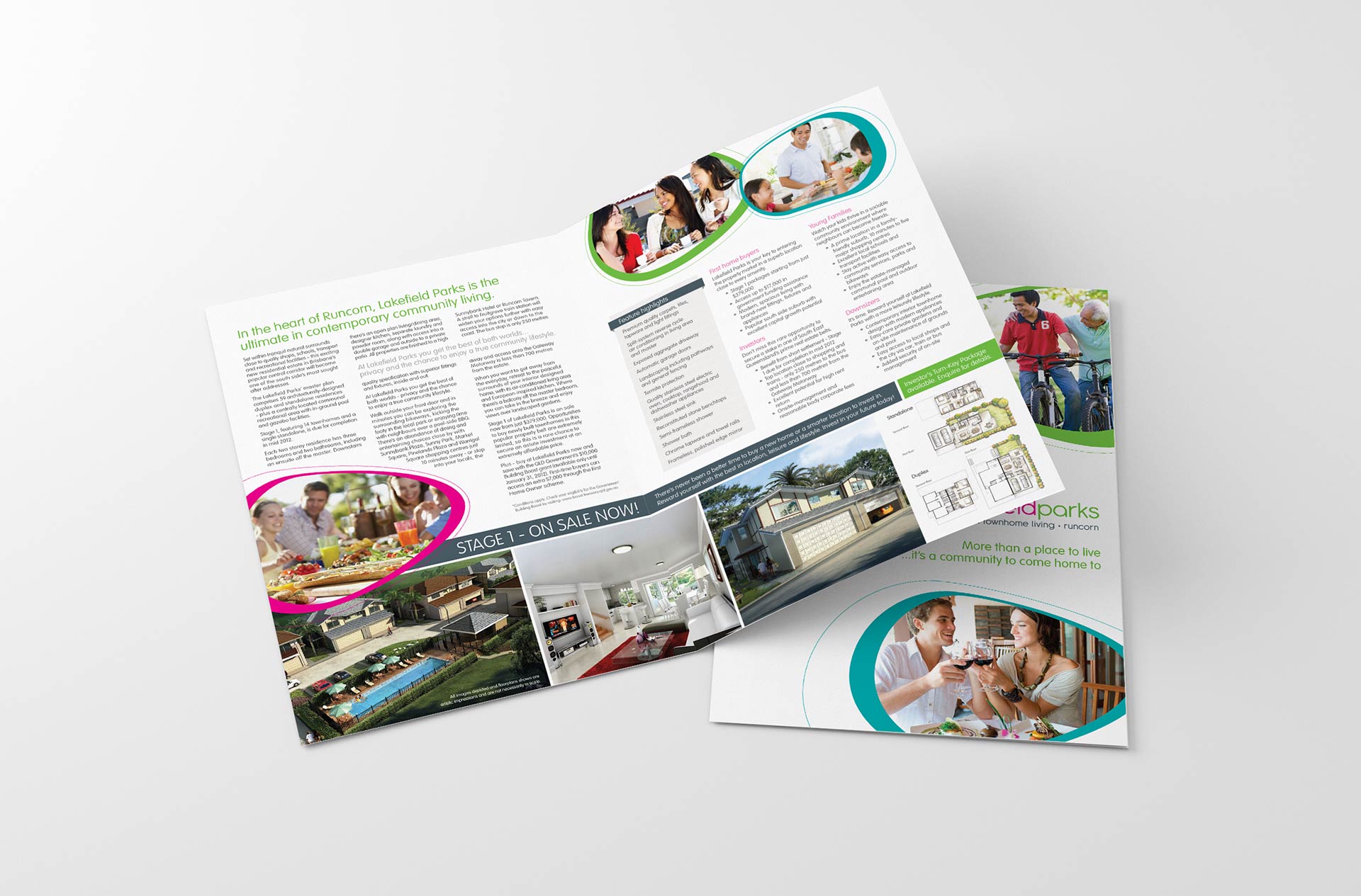 Lakefield Parks Brochure Design